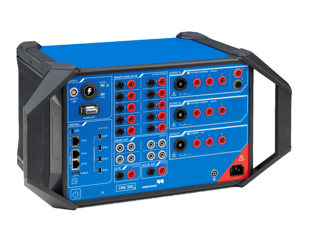 Omicron CMC500 (Universelt test- og idriftsettelse-instrument)